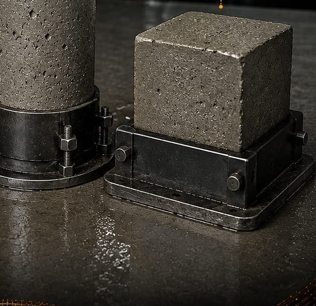 Silindir ve küp taze beton numune kalıpları